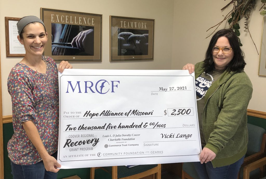 Hope Alliance receives grant